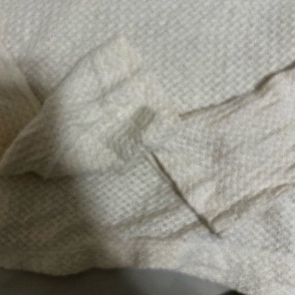 Old navy cream waffle crop long sleeve - Picture 5 of 6